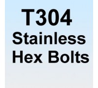 Type 304 Stainless Hex Head Bolts